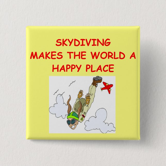 skydiving button (Front)