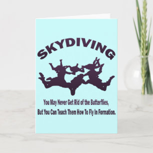 SKYDIVING CARD