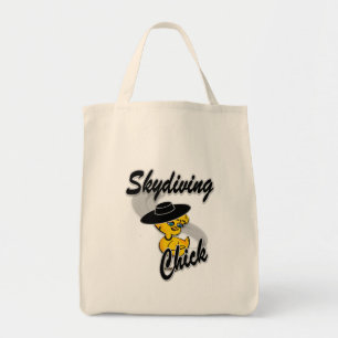 Skydiving Chick #4 Tote Bag
