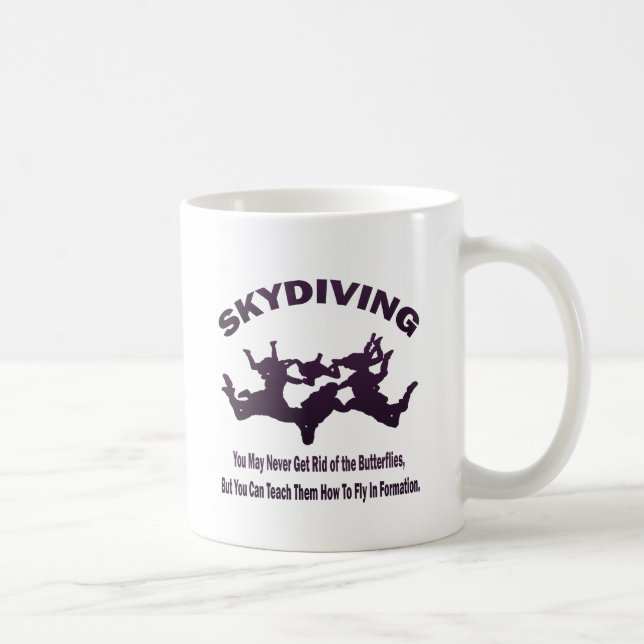 SKYDIVING COFFEE MUG (Right)