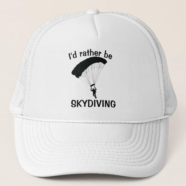 Skydiving Design Hat