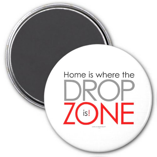 Skydiving Drop Zone Magnet