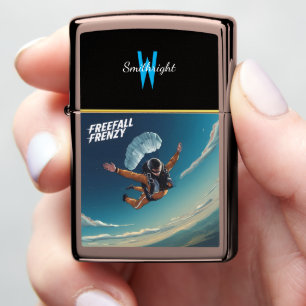 Skydiving Duos Freefall Frenzy Zippo Lighter