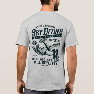 Skydiving Extreme Sport T-Shirt