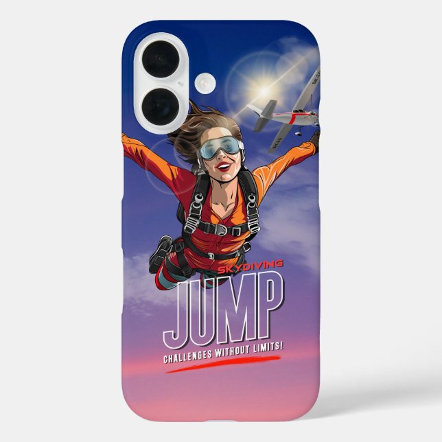  Skydiving-Feel Freedom Above Clouds | (Women) Case-Mate iPhone Case (Back)