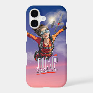 Skydiving-Feel Freedom Above Clouds (Women) iPhone 17 Case