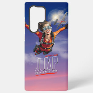 Skydiving-Feel Freedom Above Clouds (Women) Samsung Galaxy S22 Ultra Case