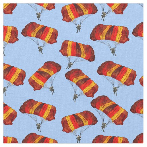 Skydiving Fun  Fabric