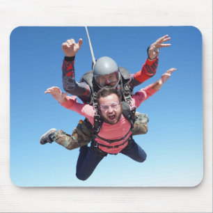Skydiving Fun Mouse Pad