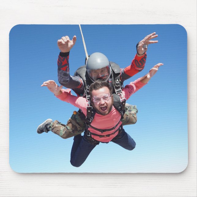 Skydiving Fun Mouse Pad (Front)