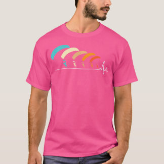 Skydiving Heartbeat Skydiving T-Shirt