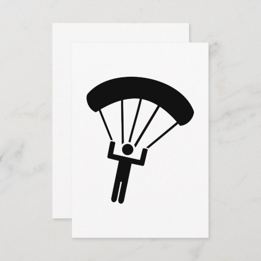 Skydiving icon (Front/Back)