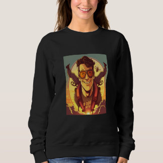 Skydiving Instructor Sunset Skydiving Dad  1 Sweatshirt