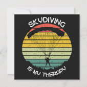 Skydiving Is My Therapy (Front)