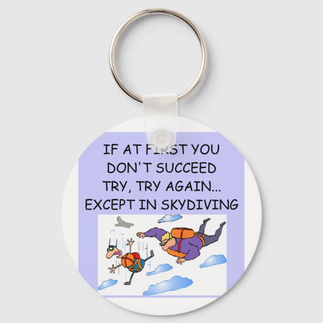 SKYDIVING KEYCHAIN (Front)