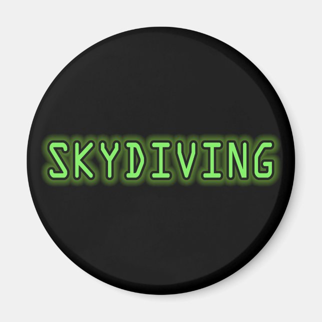 Skydiving Magnet (Front)