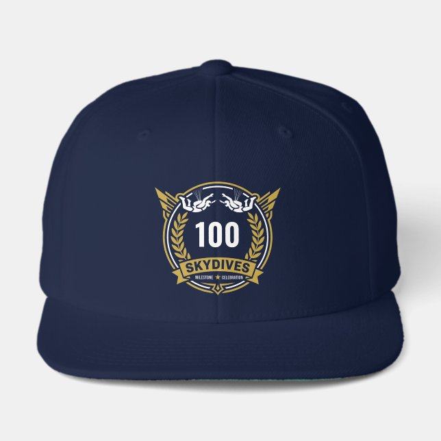 Skydiving Milestone Celebration Customized Visor (Front)