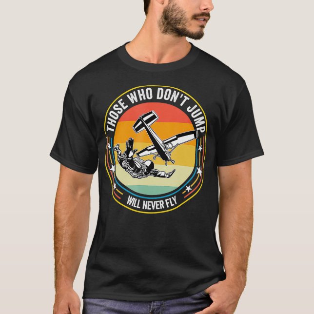 Skydiving Parachuting _2  T-Shirt (Front)