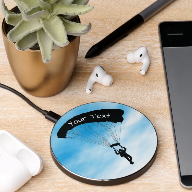 Skydiving Parachuting Design Wireless Charger