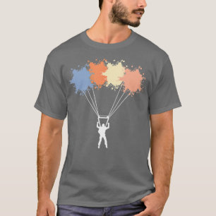 Skydiving Parachuting  T-Shirt