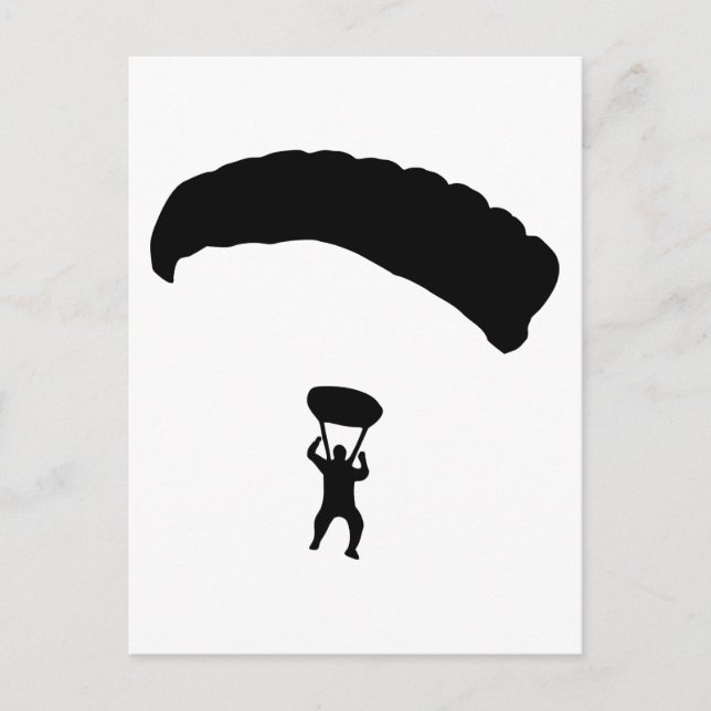 Skydiving Postcard (Front)