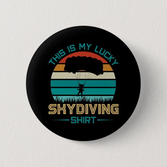 Skydiving School Portland Button (Front)