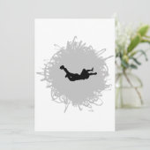 Skydiving Scribble Style (Standing Front)