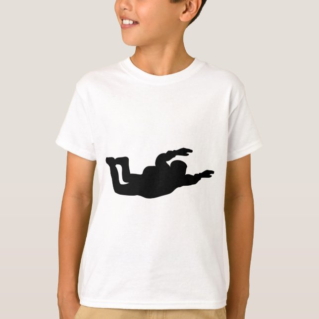 skydiving skydiver icon T-Shirt (Front)