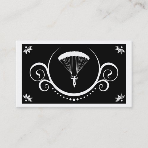 skydiving sophistications business card