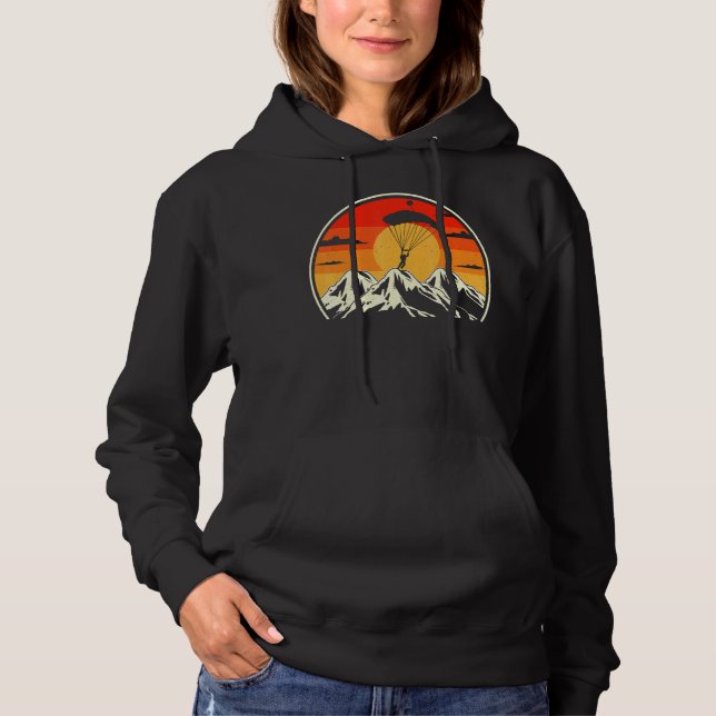 Skydiving Sunset Hoodie (Front)