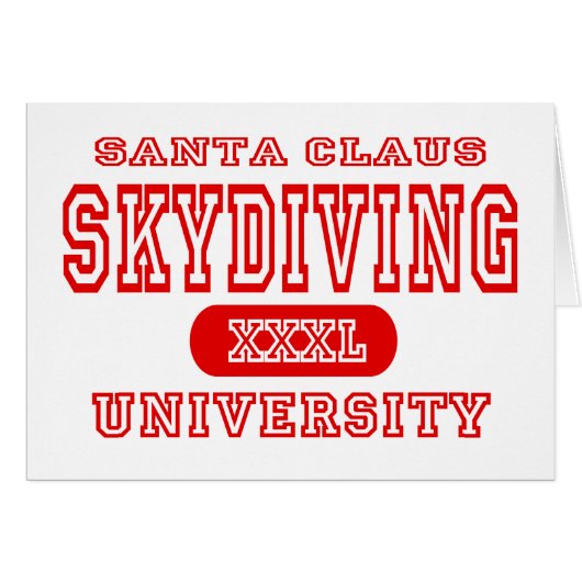 Skydiving University Cards (Front Horizontal)