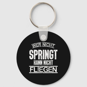 Skydiving Wingsuiting Skydivers Paragliding Parach Keychain