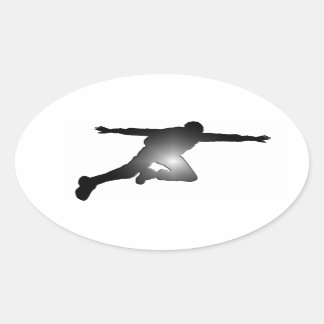 SKYDREAM THE FLOATING OVAL STICKER