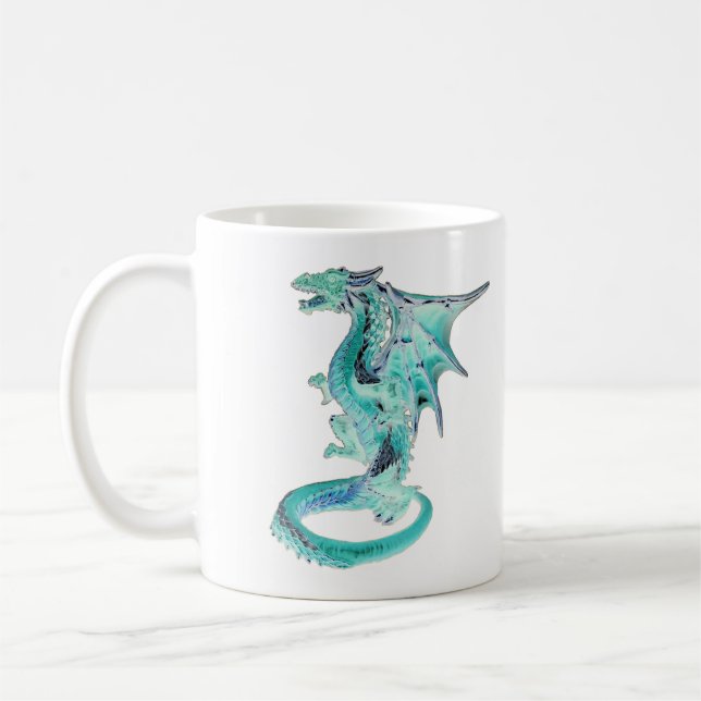 Skye Blue Dragon Mug (Left)