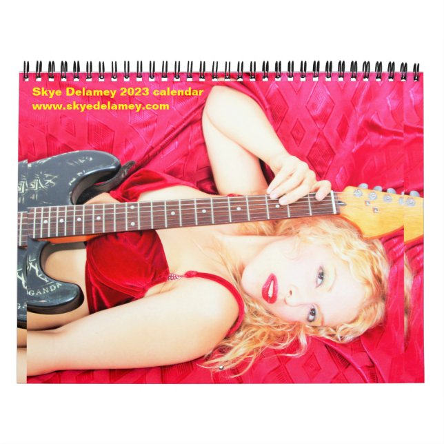 Skye Delamey 2023 calendar (Cover)