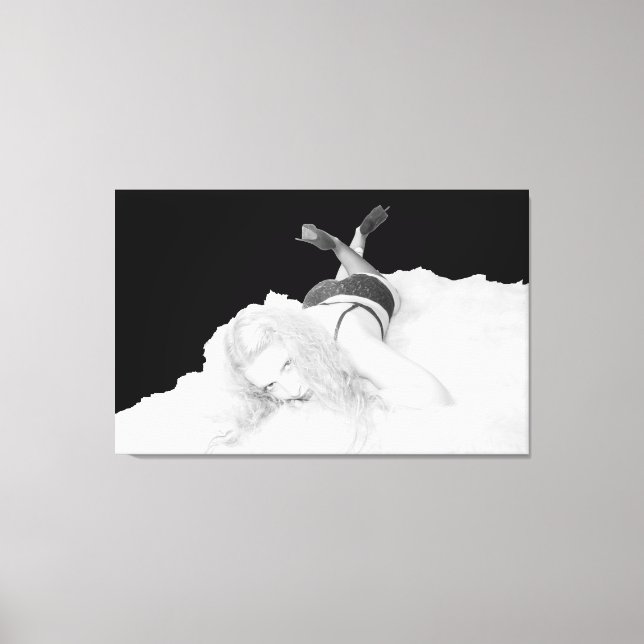 Skye Delamey image on canvas Print (Front)