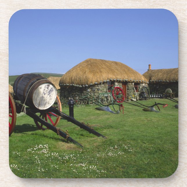 Skye Museum, Kilmuir, Isle of Skye, Highlands, Beverage Coaster (Front)