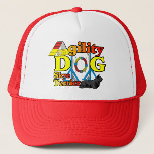 Skye_Terrier_Agility Trucker Hat