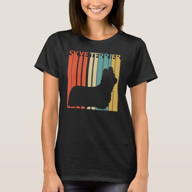 Skye Terrier Dog T-Shirt (Front)