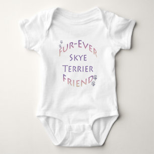 Skye Terrier Furever Friend Baby Bodysuit