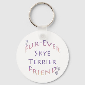 Skye Terrier Furever Friend Keychain