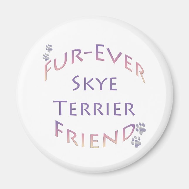 Skye Terrier Furever Friend Magnet (Front)