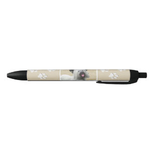 Skye Terrier Painting - Cute Original Dog Art Pen