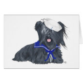 Skye Terrier Sailor (Front Horizontal)
