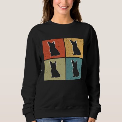 Skye Terrier Vintage  4 Sweatshirt