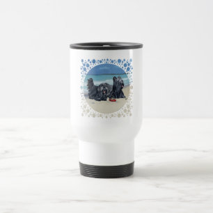 Skye Terriers, Beach Day Travel Mug! Mug