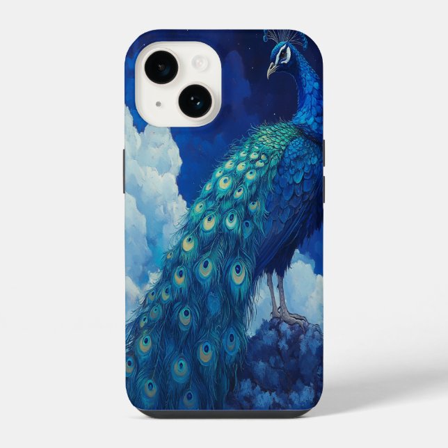 🦚 Skyfeather  Iphone Case (Back)