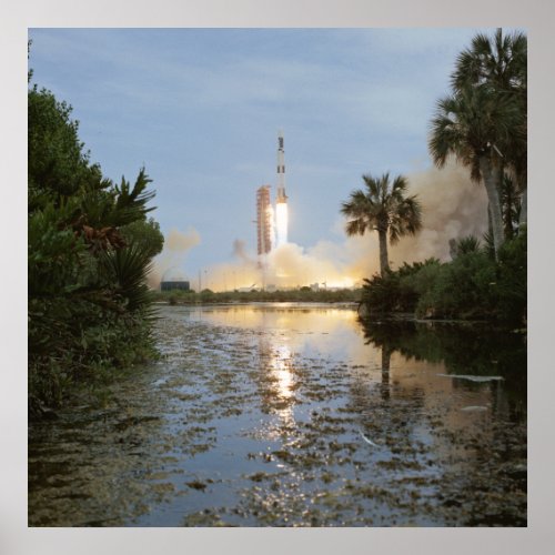 Skylab 1 Launch Poster