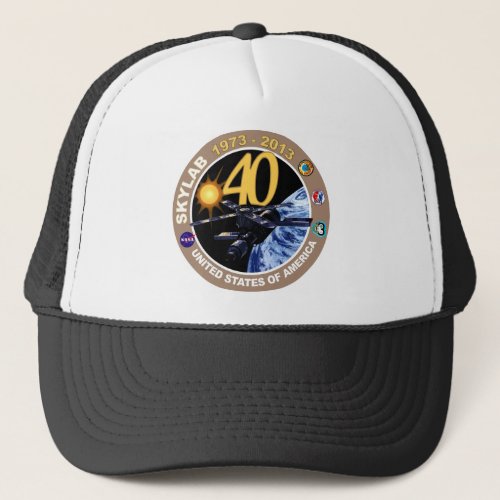 SKYLAB  40th Anniversary Logo Trucker Hat