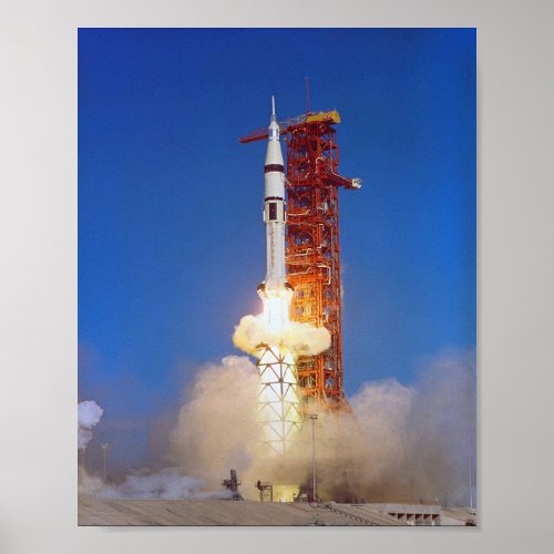 Skylab 4 Launch Poster